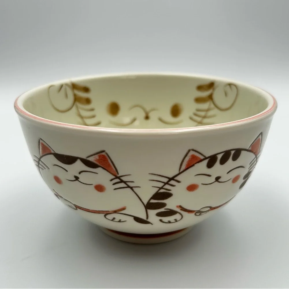 Kafuh Mino Ware Japanese Ceramic Ramen Rice Bowl 5